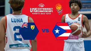 FIBA U15 Centrobasket Championships | Puerto Rico vs Turks and Caicos | FELIPE QUIÑONES 2008