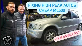 Fixing Matt from HIGH PEAK AUTOS cheap W163 ML 500. what do we find?......