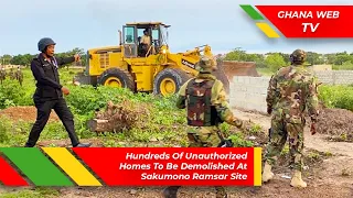 Hundreds Of Unauthorized Homes To Be Demolished At Sakumono Ramsar Site Under Henry Quartey’s Lead