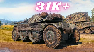 31K+ Spot Damage with  Panhard EBR 105 - 16K & EBR 105 - 15K World of Tanks Replays