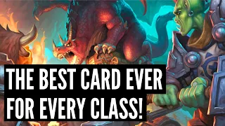The most BROKEN cards for EVERY Class in Hearthstone history! | Darkmoon Faire | Hearthstone