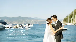 Wedding video at Villa Durazzo Santa Margherita Ligure Portofino • lovviaweddings.com