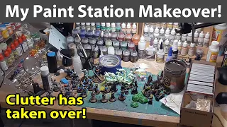 My Paint Station Makeover!