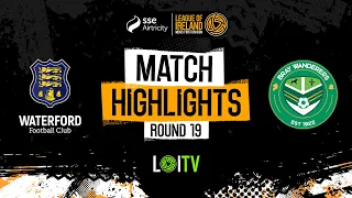 SSE Airtricity Men’s First Division Round 19 | Waterford 3-1 Bray Wanderers | Highlights