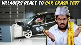 Villagers React To Car Crash Test Fails ! Tribal People React To Car Crash Test Fails