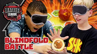 Bakugan Battle Blindfolded! SuperHeroKids vs ZZ Kids Who Will Win!? Bakugan Secret Battle League