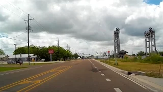 Road Trip #132 - LA-1 North - Golden Meadow to Larose, Louisiana