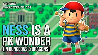 How to Play Ness in Dungeons & Dragons (Earthbound & Smash Bros Build for D&D 5e)