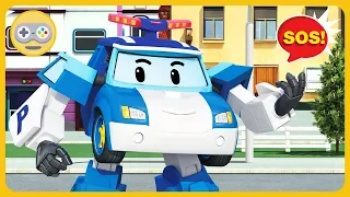 Робокар Поли на улицах Брумса - Новые миссии машинок спасателей * Игра Robocar Poli на Kids PlayBox