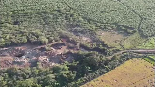 Denuncian extracción de arena en minas ilegales en El guayabo de Villa Nueva y Loma de Castañuelas.