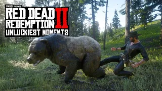 When Red Dead Redemption 2 Hates You #9 (RDR2 Unlucky Moments)