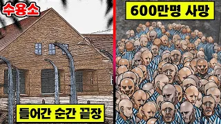 독일의 유대인 학살 현장... 아우슈비츠 수용소의 하루