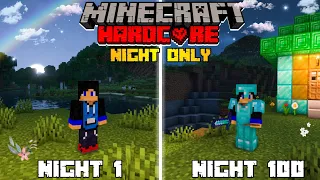 I Survived 100 Nights in Minecraft Hardcore (Hindi) #1