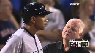 2013/08/19 A-Rod hit, answers with big game