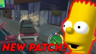 THEY PATCHED SIMPSONS HIT & RUN (In Reward Randomizer)