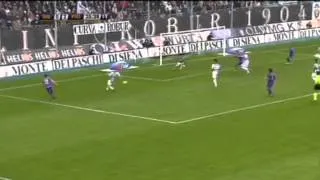 Serie A 2009-2010, day 18 Siena - Fiorentina 1-5 (Kroldrup, Santana, 2 Gilardino, Mutu, Maccarone)