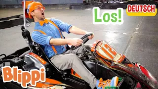 Blippi Deutsch - Blippi im Go Kart  | Abenteuer und Videos für Kinder