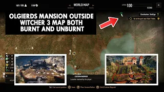 Olgierd's Mansion Outside Witcher 3 Map Unreachable Place