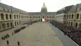 La Marseillaise: Paris attacks survivors and victims' families pay tribute