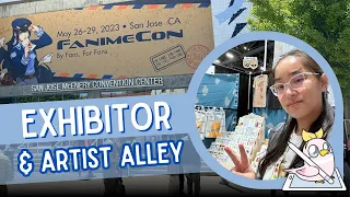 [Art Alley Exhibitor Vlog 10] Fanime 2023 || EmiiCreations