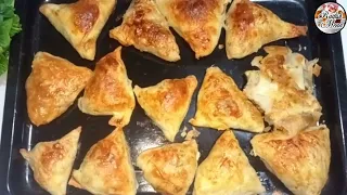 Mince patties (Ramzan special) quick and easy puff pastry recipe