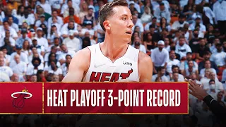 Duncan Robison Sinks 8 Threes For Heat Playoff Record!