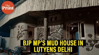 Cow dung paint & mud bed - A look at BJP MP Paratp Chandra Sarangi's mud house in Delhi