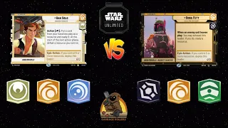 Han Vigilance vs Boba Command | Star Wars Unlimited