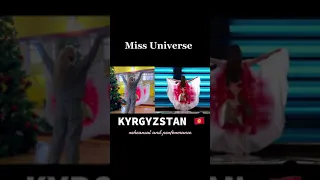 Kuvaibekova  Miss Universe Kyrgyzstan