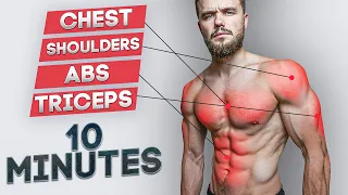 10 MIN FULL BODY FAT BURN HOME WORKOUT (LOSE BELLY and BUILD MUSCLE)