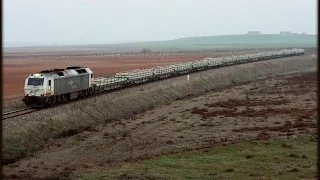 333.316 Renfe Mercancías tren de Traviesas Medina del Campo- Toro