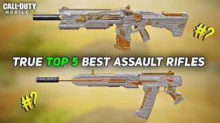 Top 5 best Assault Rifles in Cod Mobile Season 10 #codm