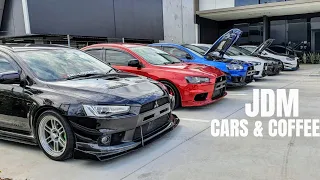 Taking The Evo X To JDM Cars And Coffee