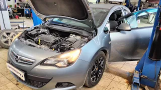 Полное отключение электро термомеханического термостата Opel Astra GTC 1.8 140лс