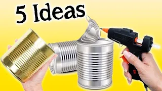 ¡¡¡5 Easy and Creative Ideas Recycling Cans!!!