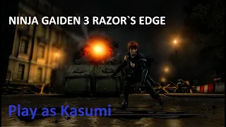 Ninja Gaiden 3 Razor's Edge - Play as Kasumi