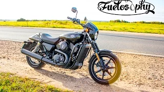 Тест-драйв Harley-Davidson Street 750 - Night Rod младший.