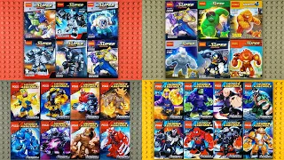 LEGO Marvel DC Big Fig compilation (knock-off)