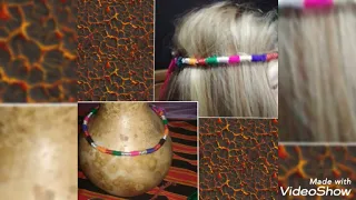 apprendre à faire une couronne pour les cheveux style kabyle