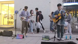 𝙇𝙞𝙫𝙚 20220912 Mon. #이병민(@leebyeongmin)&#김성훈(@shkim0803) Hongdae Busking 홍대 버스킹 #SnowHorse