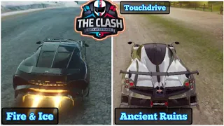 Asphalt 9 Club Clash | Fire & Ice | Ancient Ruins | Bugatti LVN | Pagani imola | Hybrid Touchdrive