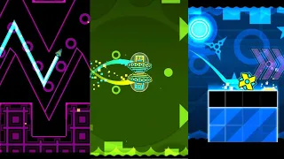 "Electro Pack" Complete (All Coins) | Geometry Dash Map Packs