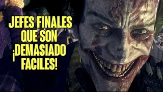 Los 6 jefes finales que son ¡demasiado faciles!