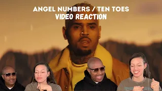 Chris Brown - Angel Numbers / Ten Toes (Official Video) l Full Reaction