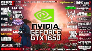 GTX 1650 in 2023 - Test in 60 Games