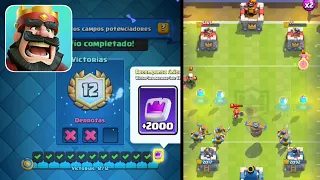 Clash Royale-(Gameplay)-Desafio De Los Campos Potenciadores