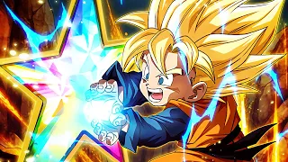 A MONSTER SUPPORT! 100% RAINBOW STAR TEQ SSJ GOTEN! (DBZ: Dokkan Battle)