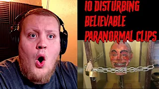 10 Disturbing Believable Paranormal Clips (Mr Nightmare) REACTION!!!