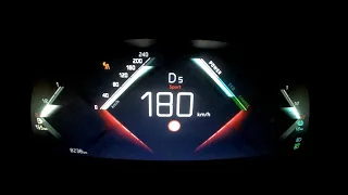 New DS7 Crossback E-Tense 300 EAT8 4x4 | Acceleration 0-180 km/h