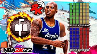 NBA 2K22 MOBILE PRIME KOBE BRYANT BUILD IS UNSTOPPABLE (GLITCHED STATS & MAX BADGES 😱)